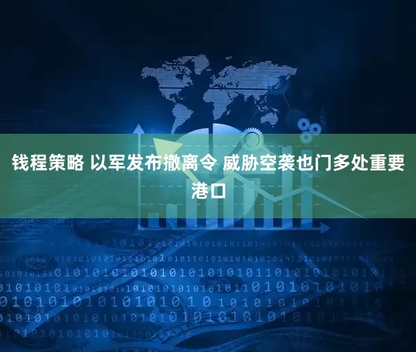 钱程策略 以军发布撤离令 威胁空袭也门多处重要港口
